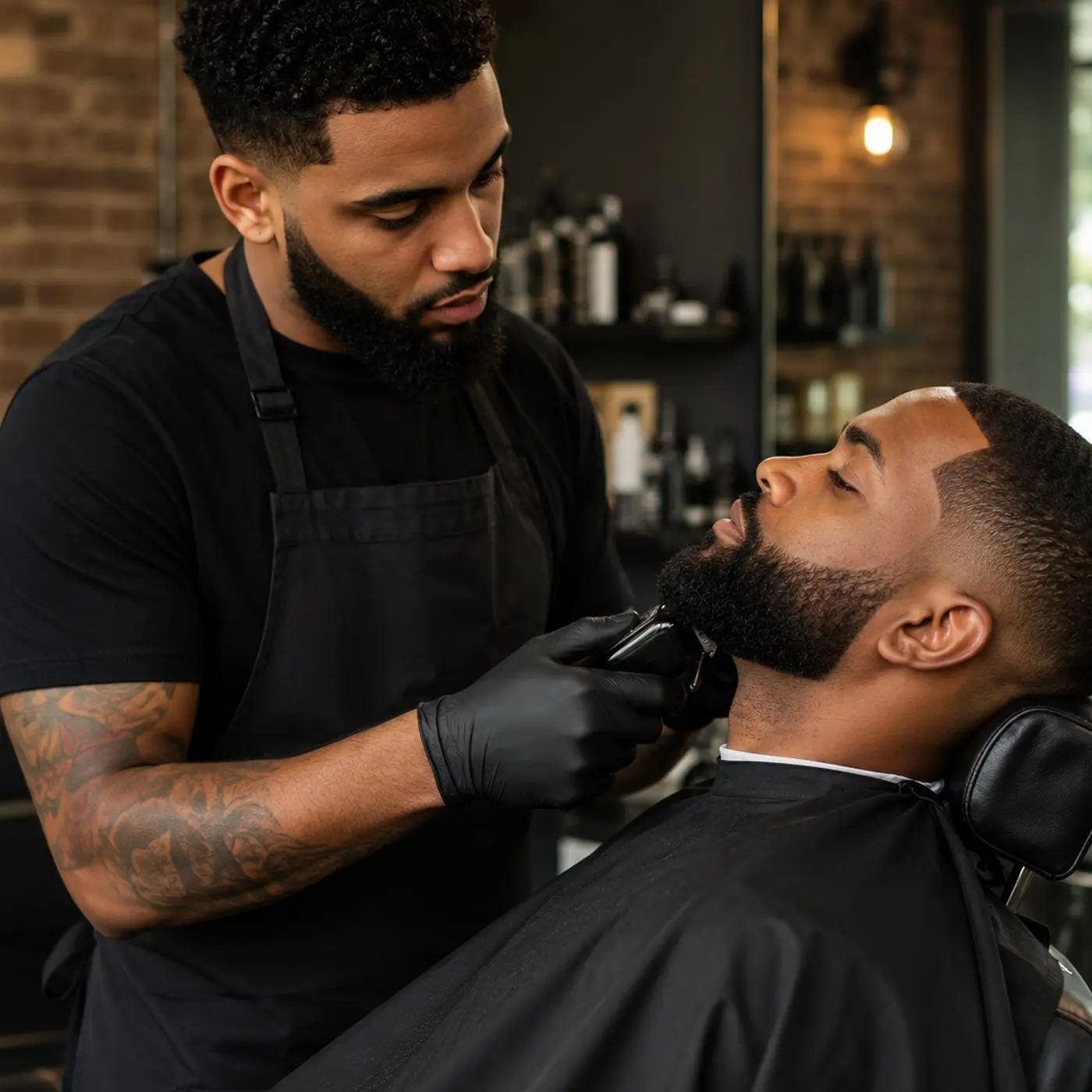 Barbershop chair