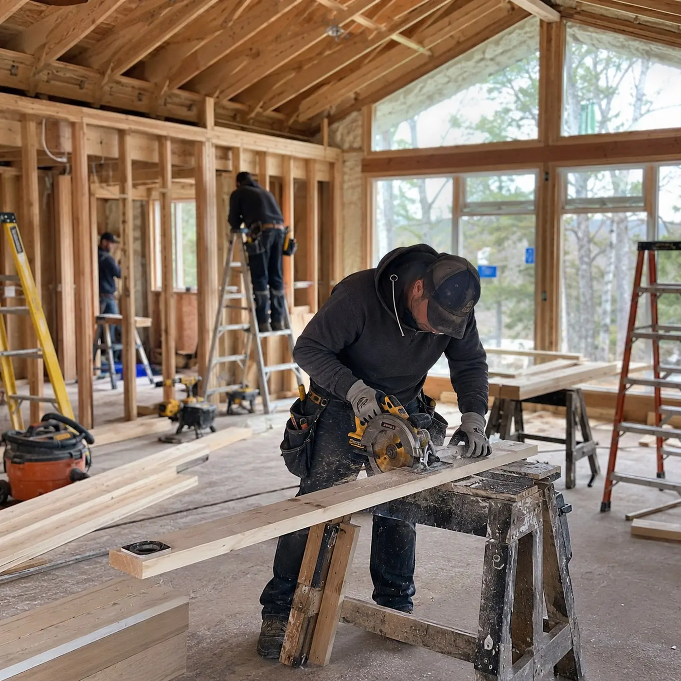 Summit Build Group team on site