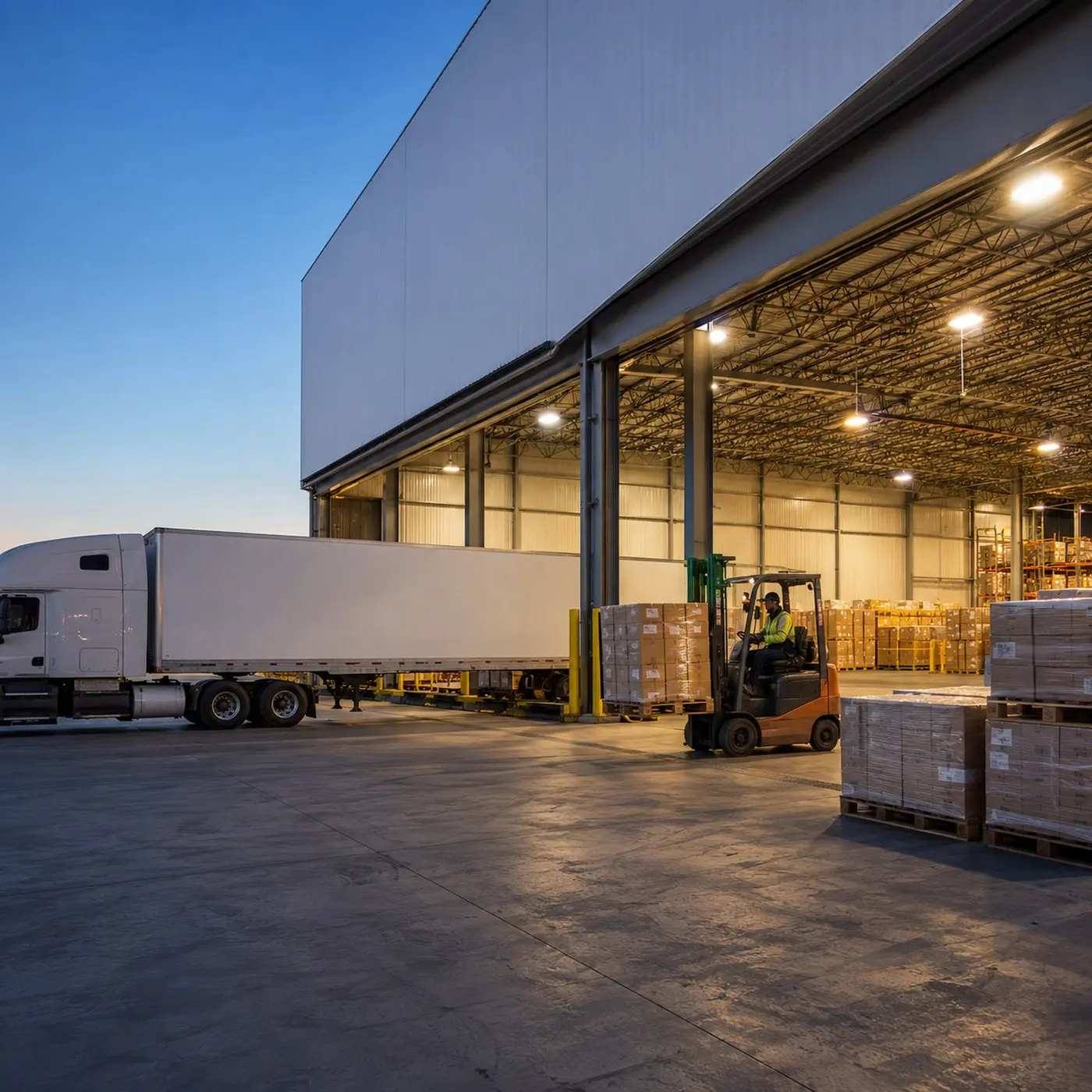 Meridian Freight distribution warehouse and logistics hub